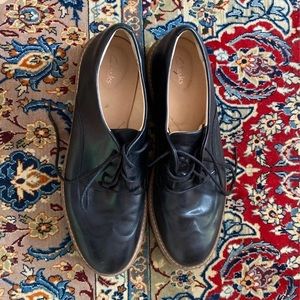 Clarks shoes black leather
